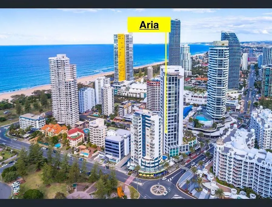 Daire Amazing Aria Luxury On The 8Th Floor, Broadbeach Gold Coast